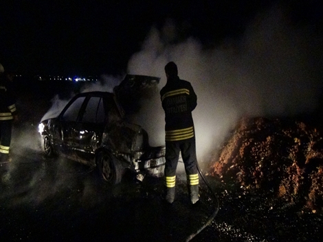 Çınar'da araç dakikalar içinde küle döndü 9