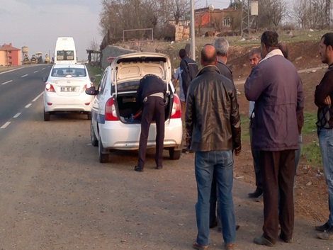 Çınar’da minibüs ineğe çarptı 5