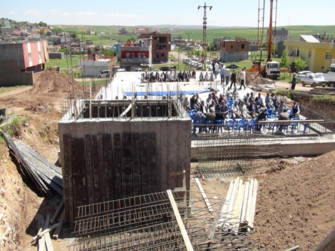 Çınar’ın en büyük camisinin temeli atıldı 16