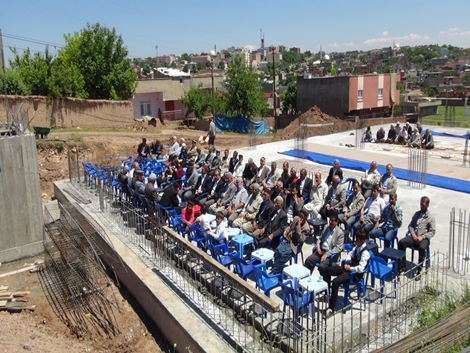Çınar’ın en büyük camisinin temeli atıldı 4