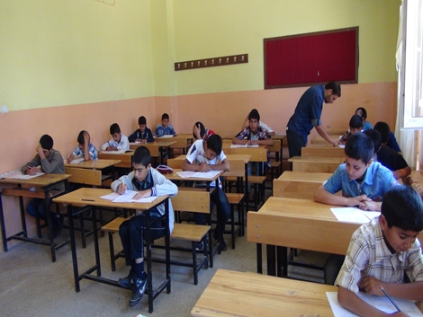 Umre ödüllü KDSS sınavı Çınar’da yapıldı 4