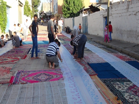 Şefkat der 700 kişilik iftar yemeği verdi 8