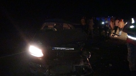 Çınar'da yoldan çıkan otomobil takla attı: 1 ölü, 4 yaralı 10