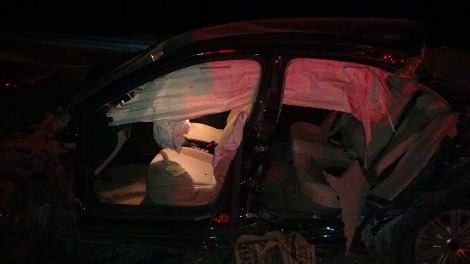 Çınar'da yoldan çıkan otomobil takla attı: 1 ölü, 4 yaralı