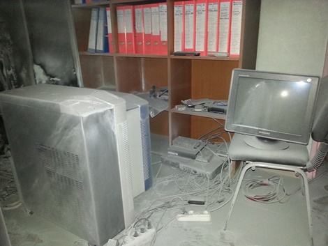 Çınar Devlet Hastanesi’ndeki yangın korkuttu 10