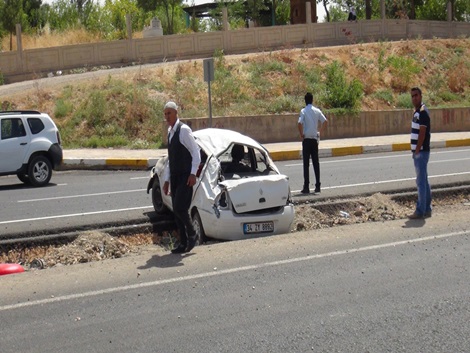 Otomobil takla attı: 5 yaralı 4
