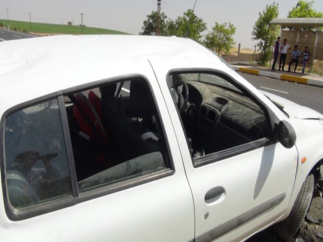 Otomobil takla attı: 5 yaralı 7