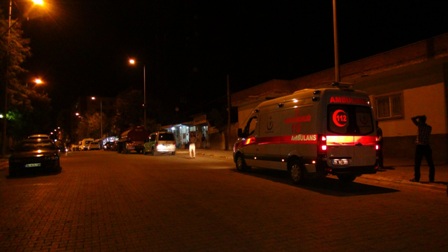 Çınar'da 50 metrelik direğe çıkan şahıs 17 saat sonra indi 1