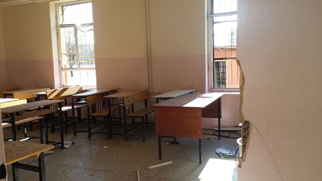 Çınar'daki patlamada Çınar İmam Hatip Lisesi büyük zarar gördü 20