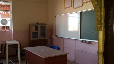 Çınar'daki patlamada Çınar İmam Hatip Lisesi büyük zarar gördü 21