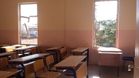 Çınar'daki patlamada Çınar İmam Hatip Lisesi büyük zarar gördü 22