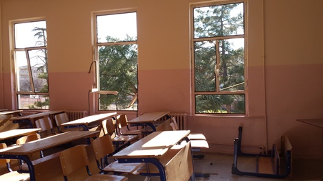 Çınar'daki patlamada Çınar İmam Hatip Lisesi büyük zarar gördü 28