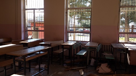 Çınar'daki patlamada Çınar İmam Hatip Lisesi büyük zarar gördü 29