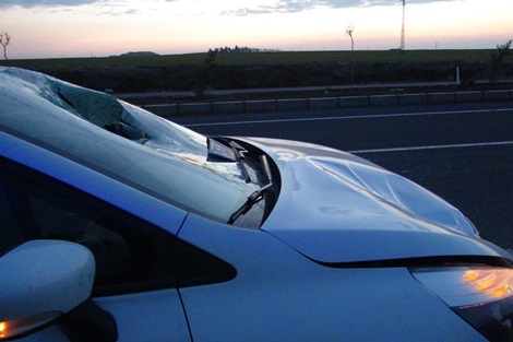 Çınar'da otomobilin çarptığı yaya ağır yaralandı 3
