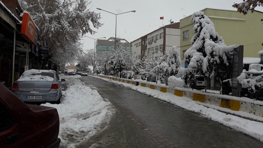 Çınar’da yoğun kar yağışı 27