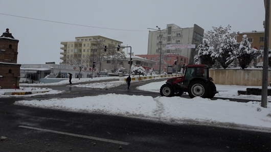 Çınar’da yoğun kar yağışı 28