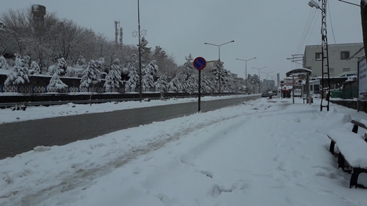 Çınar’da yoğun kar yağışı 31