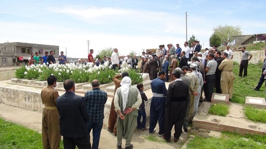Yurt dışından gelen heyet Karacadağ şehitliklerini ziyaret etti 31