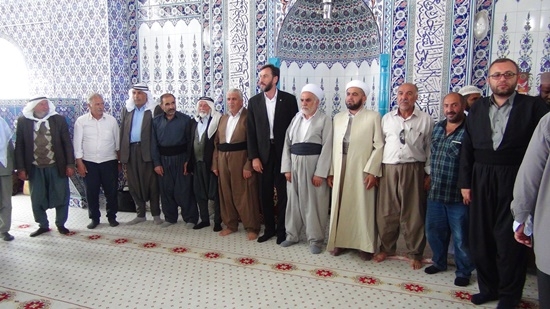 Yurt dışından gelen heyet Karacadağ şehitliklerini ziyaret etti 40