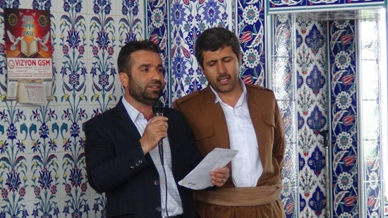 Yurt dışından gelen heyet Karacadağ şehitliklerini ziyaret etti 41