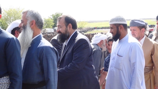 Yurt dışından gelen heyet Karacadağ şehitliklerini ziyaret etti 57