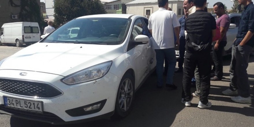 Çınar’da maddi hasarlı trafik kazası
