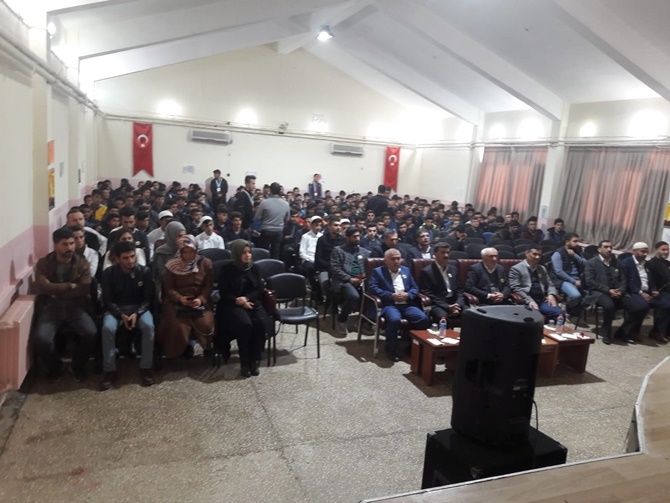 Çınar Anadolu İmam hatip lisesi öğrencileri Mevlid-i Nebi etkinliği düze 3