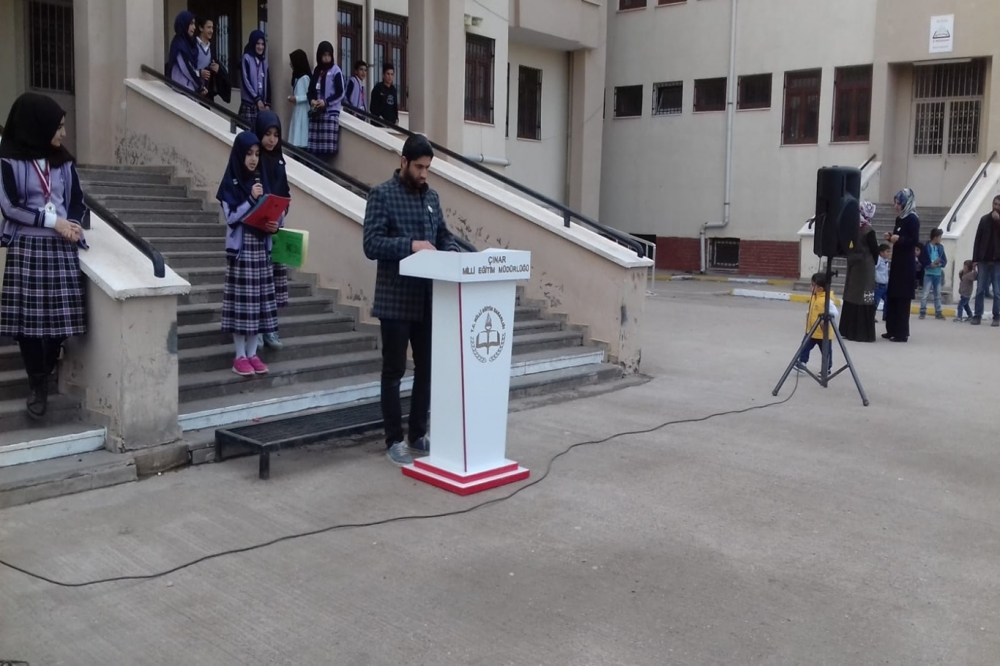 Çınar İmam hatip ortaokulu öğrencileri Mevlid-i Nebi etkinliği düzenledi 12