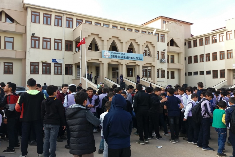 Çınar İmam hatip ortaokulu öğrencileri Mevlid-i Nebi etkinliği düzenledi 2