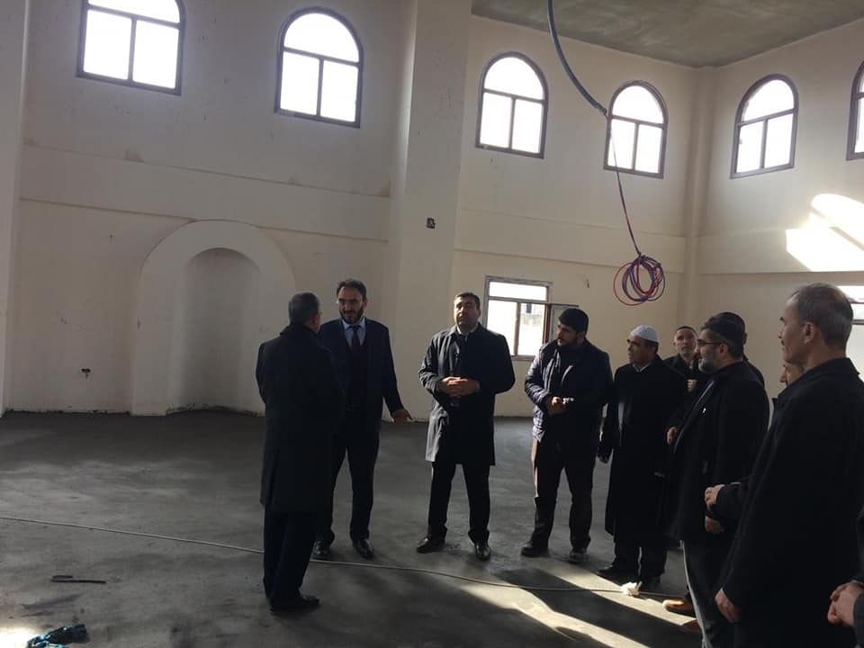Diyarbakır müftüsü Çınar’da incelemelerde bulundu 10