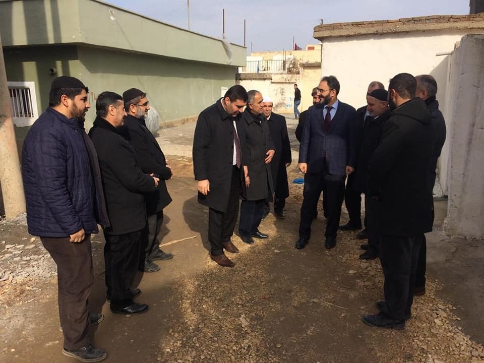 Diyarbakır müftüsü Çınar’da incelemelerde bulundu 8