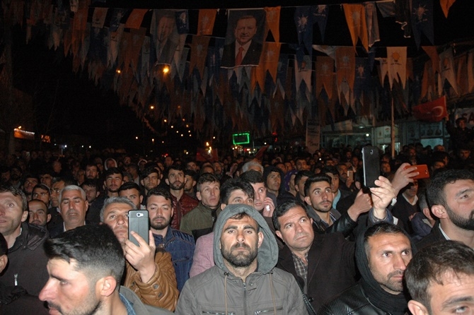 İçişleri Bakanı Süleyman Soylu Çınar'da 15