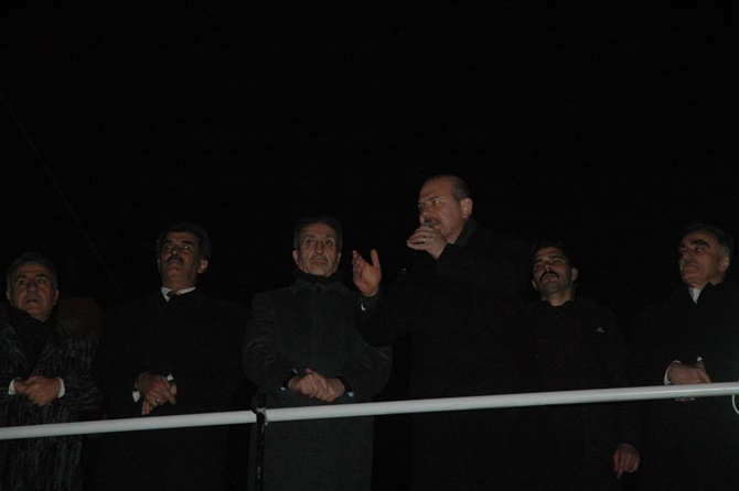 İçişleri Bakanı Süleyman Soylu Çınar'da 23