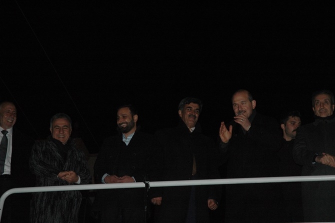 İçişleri Bakanı Süleyman Soylu Çınar'da 25