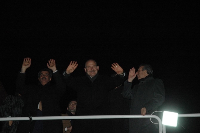 İçişleri Bakanı Süleyman Soylu Çınar'da 28