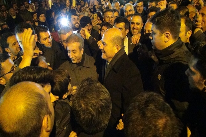 İçişleri Bakanı Süleyman Soylu Çınar'da 29