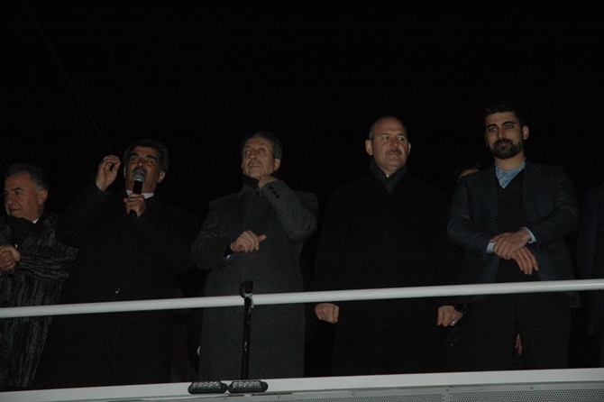 İçişleri Bakanı Süleyman Soylu Çınar'da 4