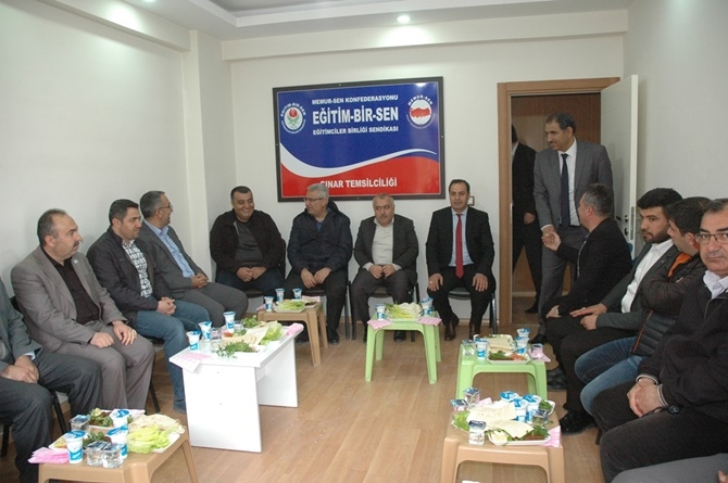 Çınar Eğitim Bir-Sen temsilcilik binası açıldı 10