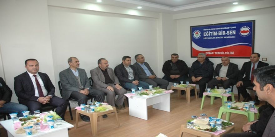 Çınar Eğitim Bir-Sen temsilcilik binası açıldı