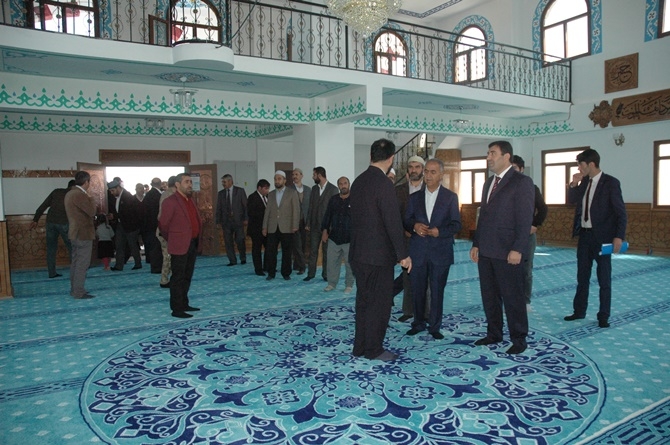 Çınar Eski Mahalle Cami dualarla açıldı 11