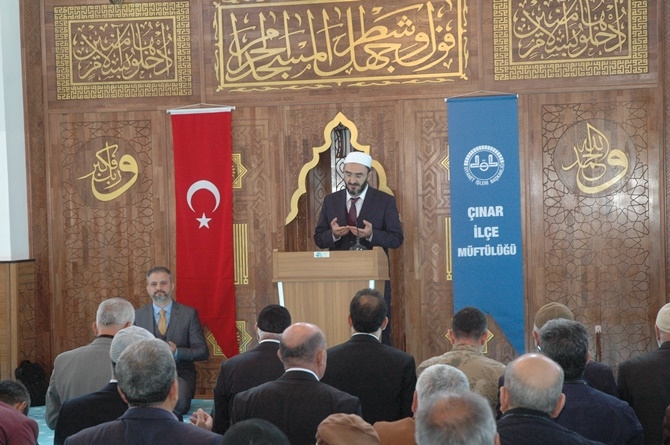 Çınar Eski Mahalle Cami dualarla açıldı 41