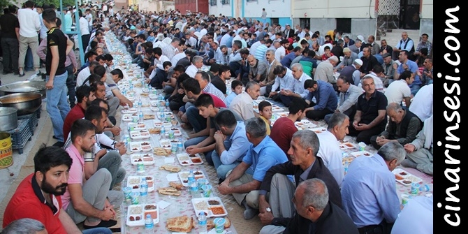 HÜDA PAR Çınar İlçe Başkanlığı iftar programı 2019 11