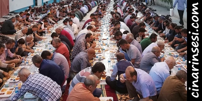 HÜDA PAR Çınar İlçe Başkanlığı iftar programı 2019 12