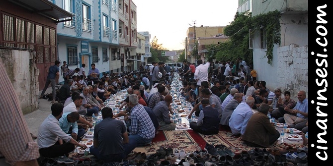 HÜDA PAR Çınar İlçe Başkanlığı iftar programı 2019 7