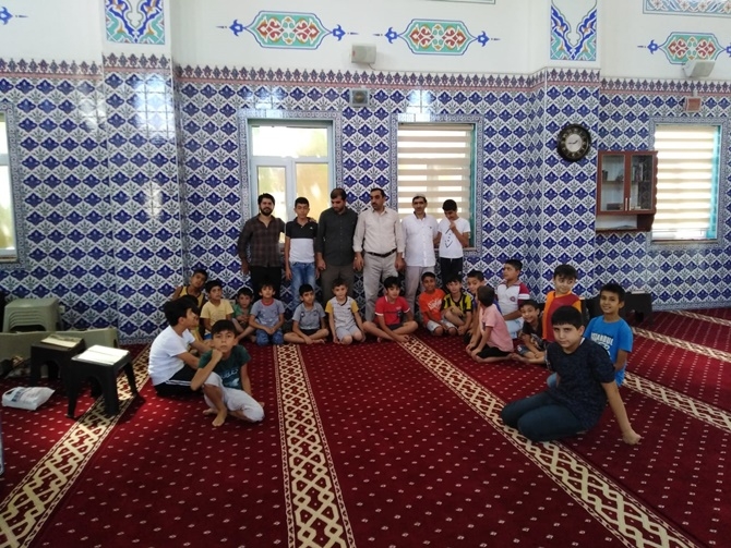 Çınar Eğitim Bir-Sen cami öğrencilerini ziyaret etti 2