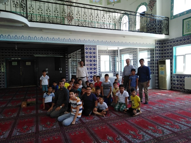 Çınar Eğitim Bir-Sen cami öğrencilerini ziyaret etti 3