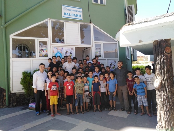 Çınar Eğitim Bir-Sen cami öğrencilerini ziyaret etti 5