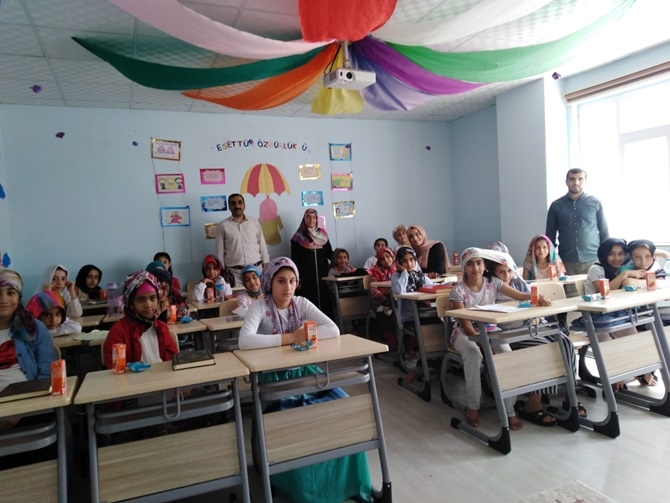 Çınar Eğitim Bir-Sen cami öğrencilerini ziyaret etti 9