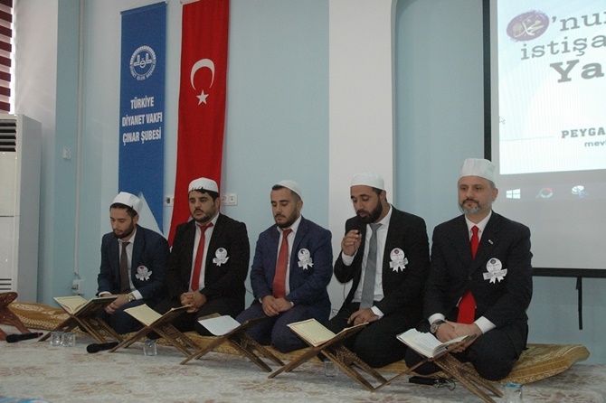Çınar Müftülüğünden Mevlid-i Nebi etkinliği 23
