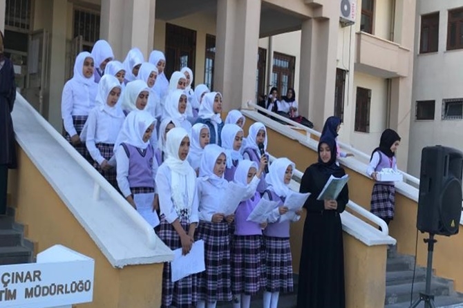 Çınar İmam Hatip Ortaokulu öğrencilerinden Mevlid-i Nebi etkinliği 9